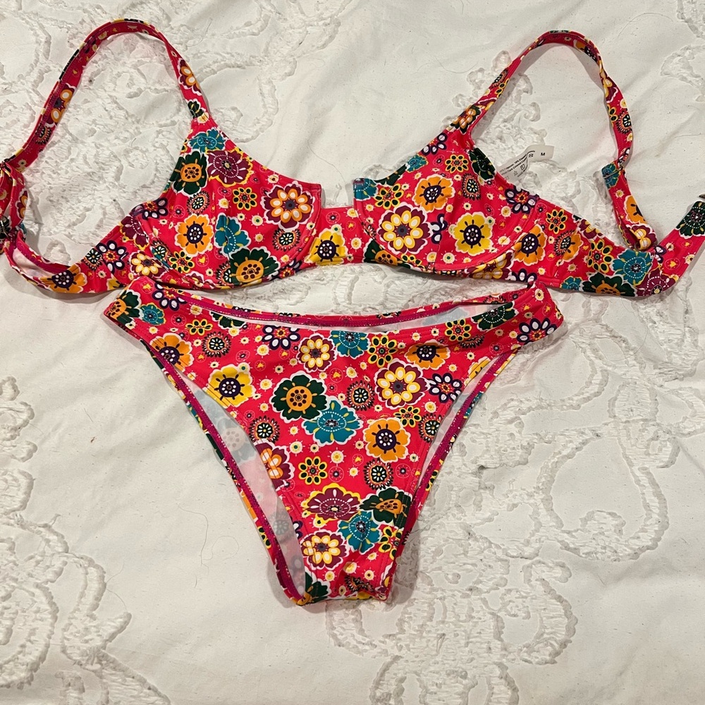 Retro Floral Bikini